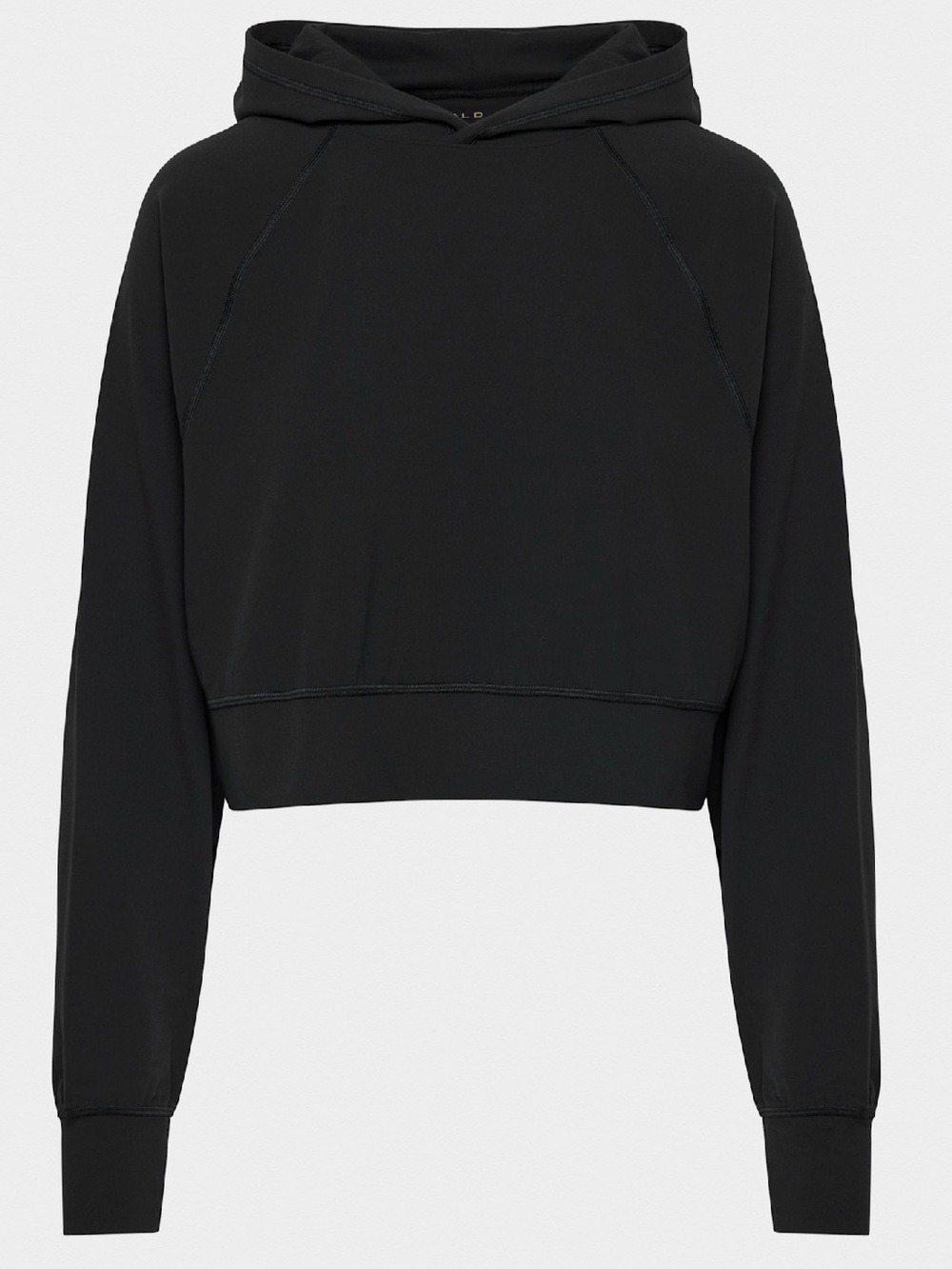Aritzia Golden Butter Kickback Hoodie in Black (Size M)